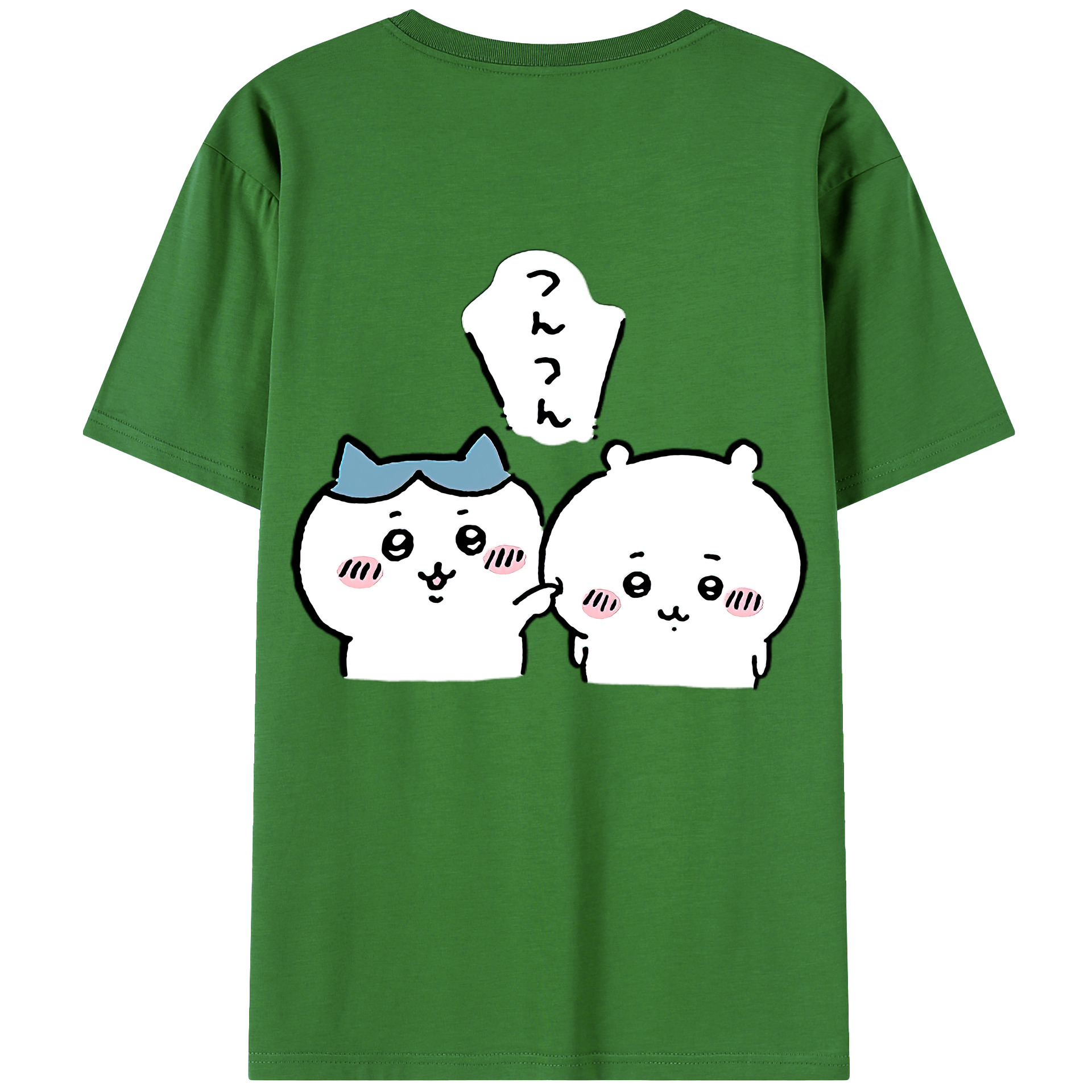 （画像用） ちいかわ ちいかわ Chii-kawa chiikawa レディース半袖Tシャツ(バックプリント)